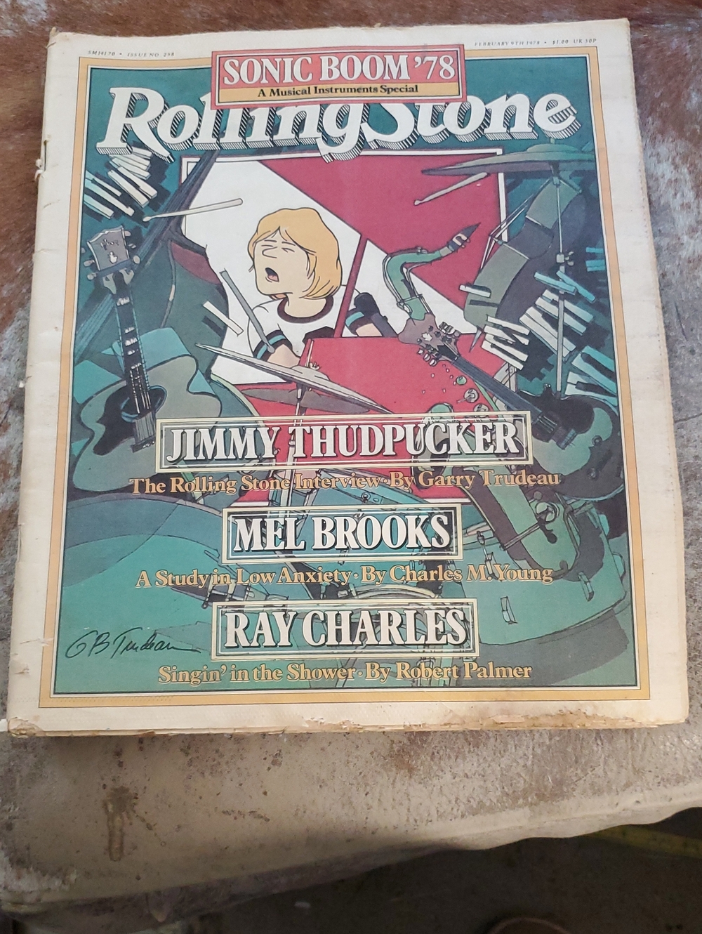 the Rolling Stones illustrated magazine